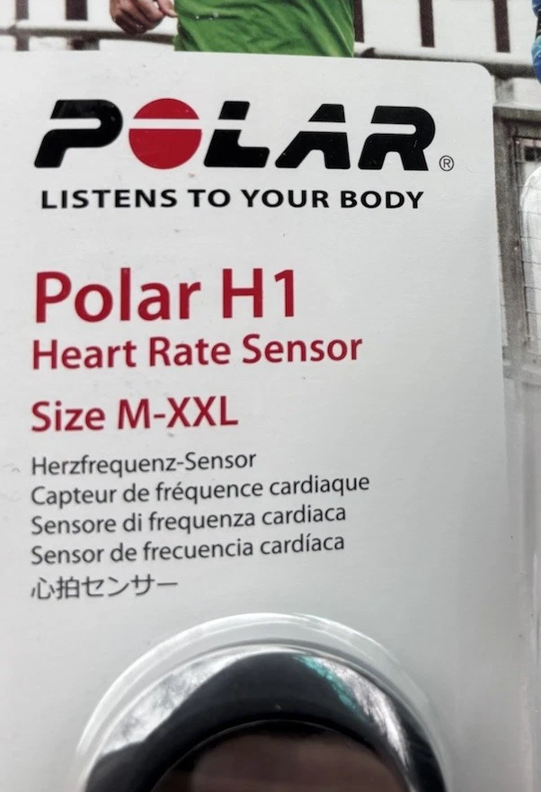 NEW SEALED Polar H1 Heart Rate Sensor - Black 92043528 With Strap SIZE M-XXL - Image 3 of 3