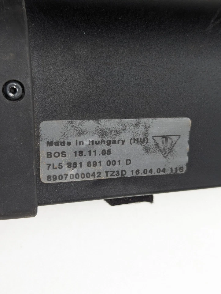 03-10 Cubierta de carga retráctil maletero trasero Porsche Cayenne S 957 95555177305 Foto 3 de 4