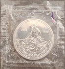 1982 USA - 1 oz .999 Fine Silver Engelhard - The American Prospector - Round 1