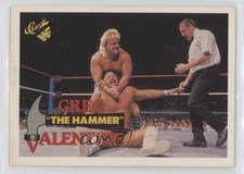 1990 Classic WWF Greg Valentine Greg The Hammer Valentine #86 7m3