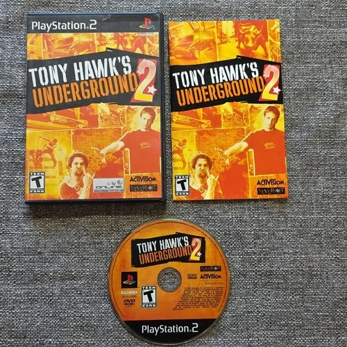Tony Hawk's Underground 2 (Sony PlayStation 2, 2004) PS2 Complete