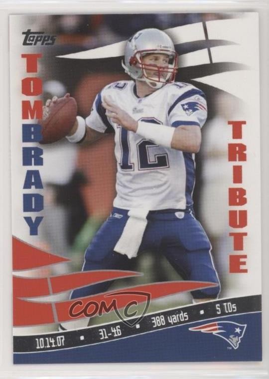 2008 Topps Target Tom Brady Tribute Tom Brady #TBT-TB6 g2x