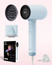 Professional Ionic Hair Dryer for Women, Mera ProMax, 1400W, Magnetic Attachment