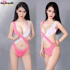 Sexy Lingerie Women One Piece Swimsuit Swimwear High Cut Thong Leotard Bodysuit