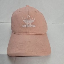 Adidas HAT/CAP Women's RELAXED OUTLINE PINK  WHITE NEW