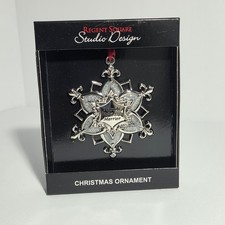 Studio Design Christmas Ornament Snowflake Friends Make Life Merrier