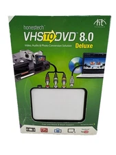 Honestech VHS to DVD 8.0 Deluxe Conversion Software FAST HANDLING - FREE SHIP