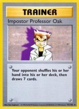 Imposter Professor Oak [Shadowless] #73 Prices | Pokemon Base Set