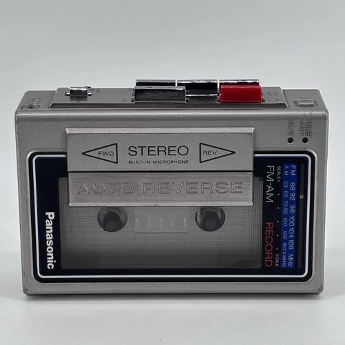 Panasonic RX-S28 AM/FM Stereo Radio Cassette Recorder Clip On Silver Parts Only