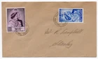 FALKLAND IS 1948 ROYAL SILVER WEDDING FINE CLEAN PORT STANLEY FIRST DAY COVER
