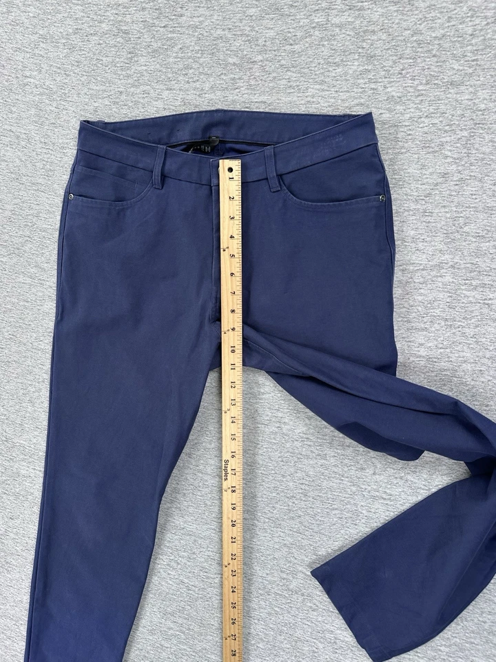 Pantalones Lululemon Para Hombre 32x30 Azul ABC Utilitech Lona Cónica Exterior Ciudad Foto 4 de 4
