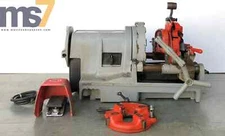 RIDGID 1233 PIPE THREADER/ THREADING MACHINE 230V 1/8"-3" WITH 2 DIE HEADS