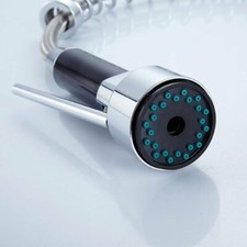 Kitchen Faucet Replacement Head 1/2'' Pull Down Sprayer Head Chrome Finished