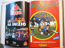 LOTTO 17 FASCICOLI GRANDE RACCOLTA FIGURINE CALCIATORI PANINI RILEGATO 1976-1994