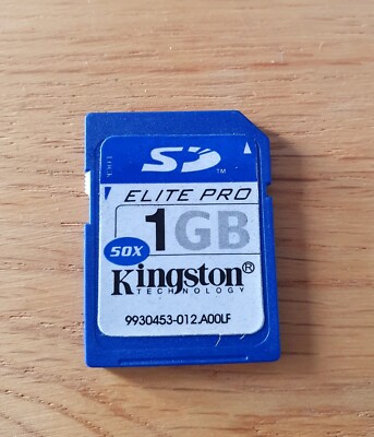 Elite Pro SD Karte 1 GB Kingston 50 X