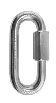 US STAINLESS Stainless Steel 316 Quick Link 3/4'' (18mm) Marine Grade