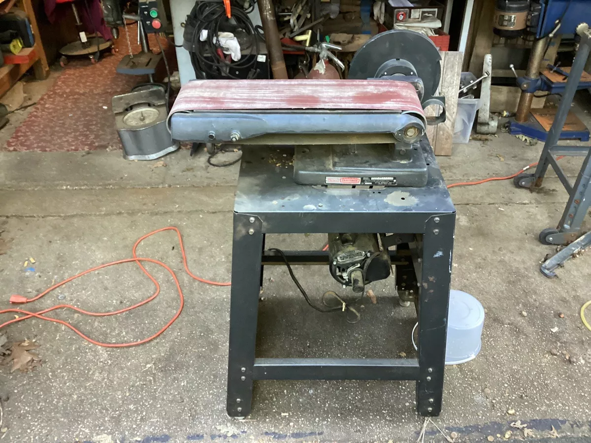 Craftsman table 2024 top belt sander
