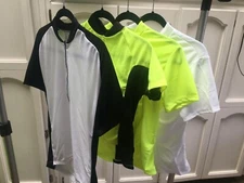 Great 100% Wicking Polyester Cycling Jerseys