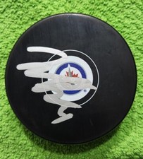 Neal Pionk Signed Autographed Winnipeg Jets Puck