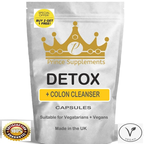 Detox and Colon Cleanse  90 Digestive Liver health  weight loss buy 2 get 1 free