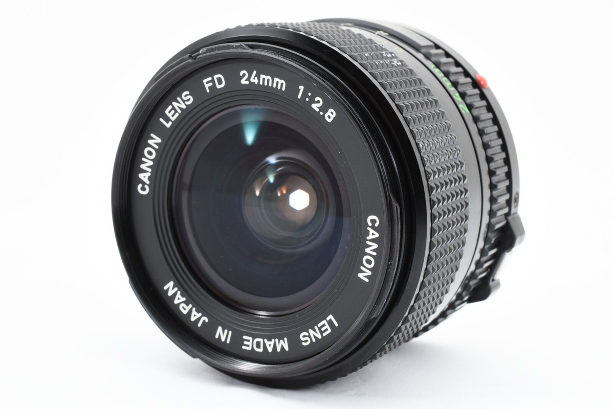 Nmint] Canon New FD NFD 24mm f2.8 Wide Angle MF Lens From