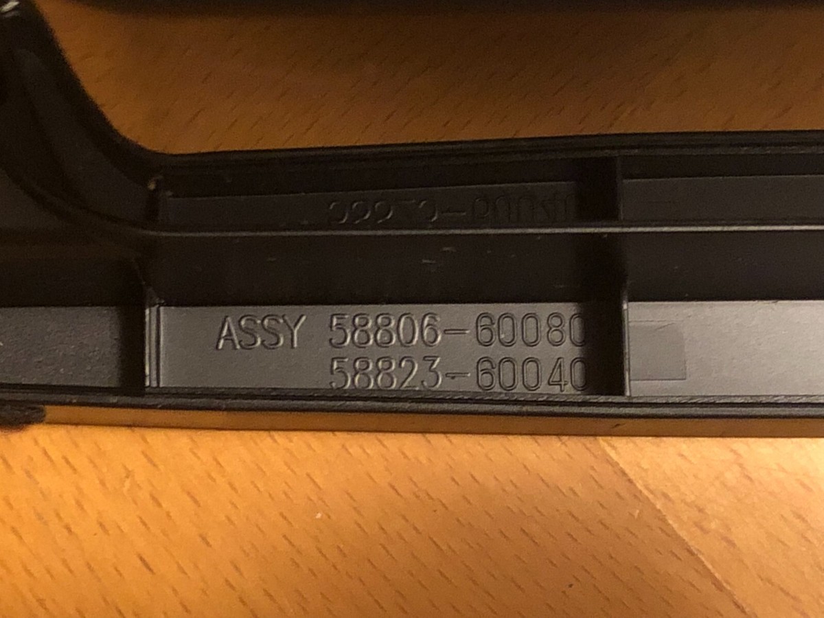 2008-2021 Lexus LX570 Toyota Land Cruiser Genuine OEM Console