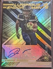 D'WAYNE ESKRIDGE 2021 Panini XR Luminous Endorsements Rookie Auto RC /99 LUM-DWE