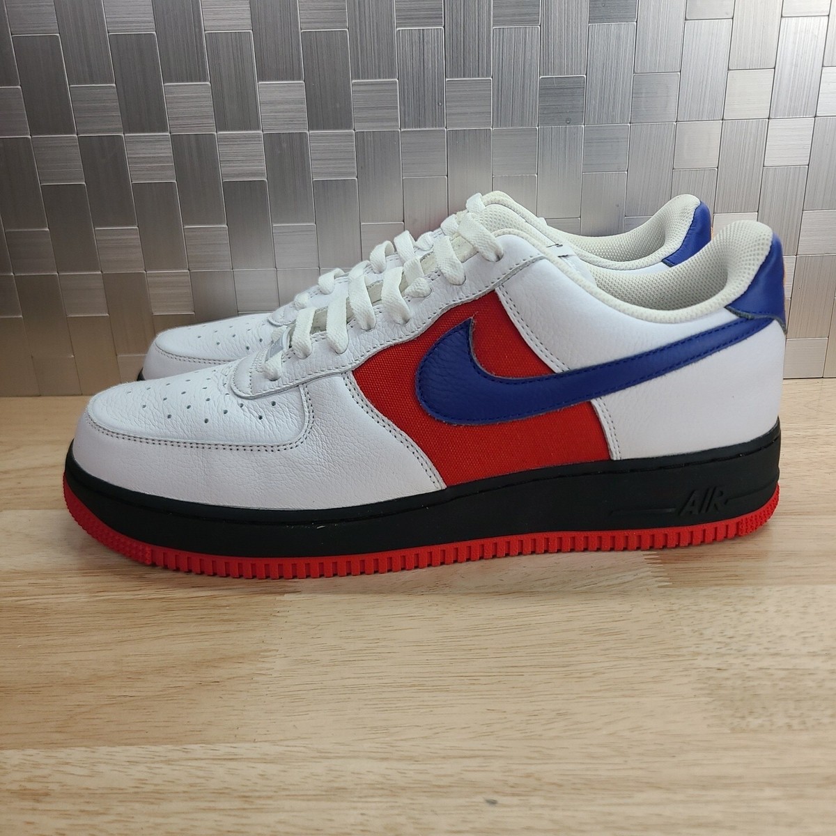 Nike Air Force 1 Low By You Red White Blue Black DV3892-900 Mens