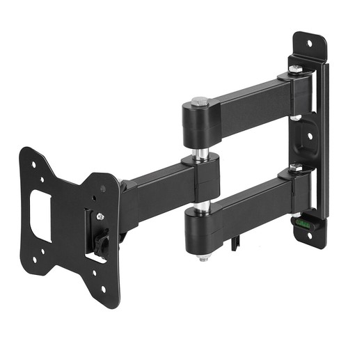Full Motion Corner TV Wall Desk Mount Bracket Stand Plasma Flat Tilt Swivel 85" - Picture 54 of 57