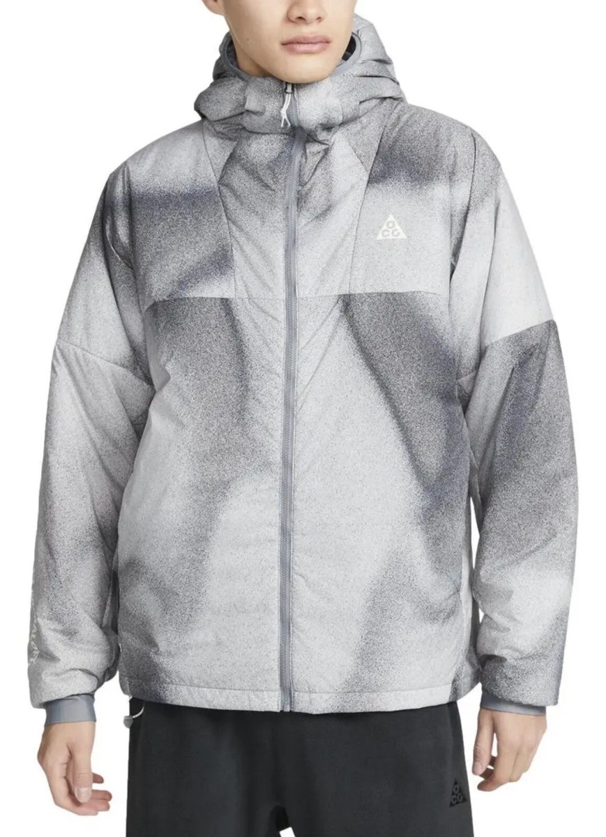 Nike ACG Therma-FIT ADV Rope de Dope Full-Zip Jacket Sz XL Grey