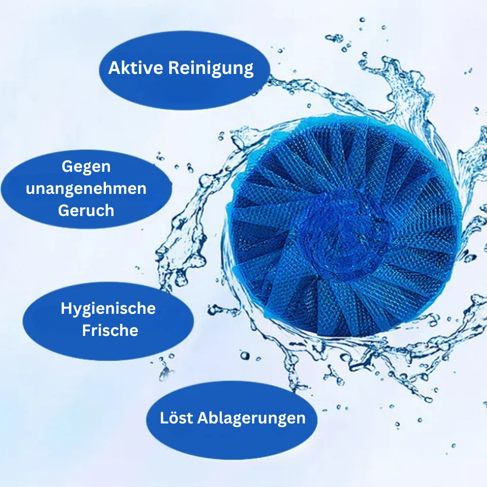 WC Spülkasten Tabs Blau 3-48x á 50g Spülkasten Reiniger Blauspüler Spülsteine - Bild 2 von 3