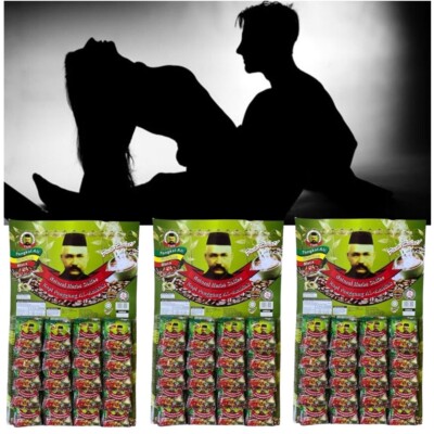 60x Herbal Coffee Green Kopi Coffee Natural Instant Herbs Coffee Healthy For Man