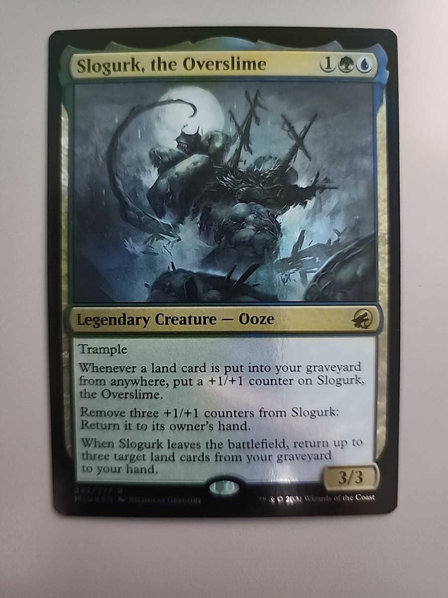 MTG Slogurk, the Overslime Innistrad: Midnight Hunt 242/277 Foil