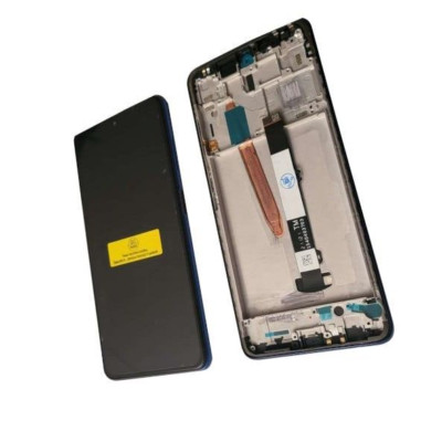 Für Original Xiaomi Poco X3 Pro LCD Display Touchscreen Reparatur Rahmen blau