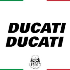 🇮🇹 kit 2 ADESIVI serbatoio MOTO ducati  1200 848 999 monster sticker IN PVC