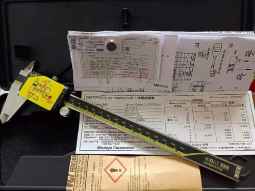 Mitutoyo Japan 500-197-30 200mm/0-8" Absolute Digital Digimatic Vernier Caliper - Picture 5 of 8