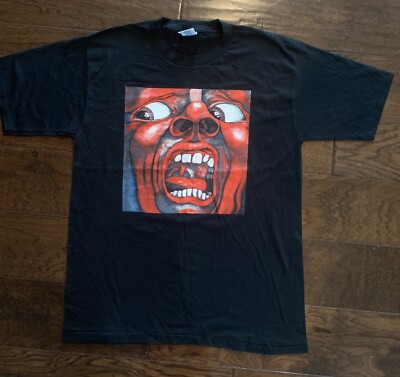 Rare King Crimson Vintage 1990's T-Shirt, In The Court of the