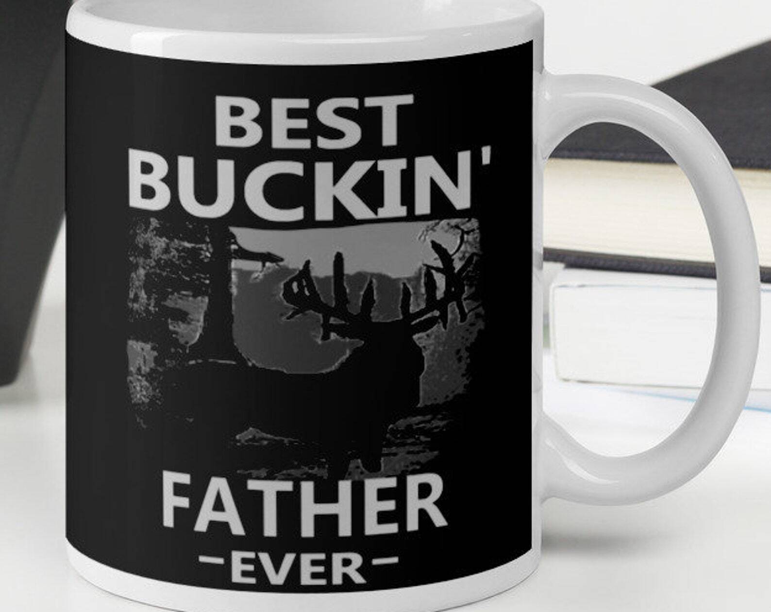 Best Dad Ever White Glossy Coffee Mug for Tea Lovers