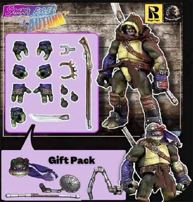 5K Fury Toys Rage Studios Ninja Turtles TMNT Musketman Autumn TMNT Donatello Don