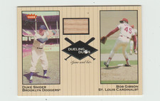 2002 FLEER GREATS DUELING DUOS DUKE SNIDER GAME-USED BAT NON-AUTO/NON-AUTOGRAPH