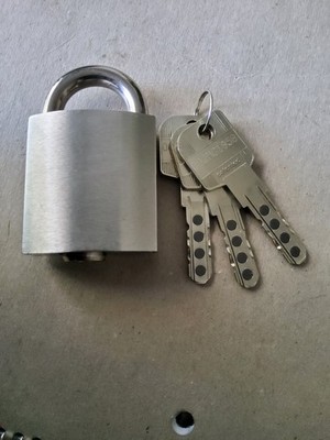 MCS EVVA PADLOCK, HIGH SECURITY PADLOCK 