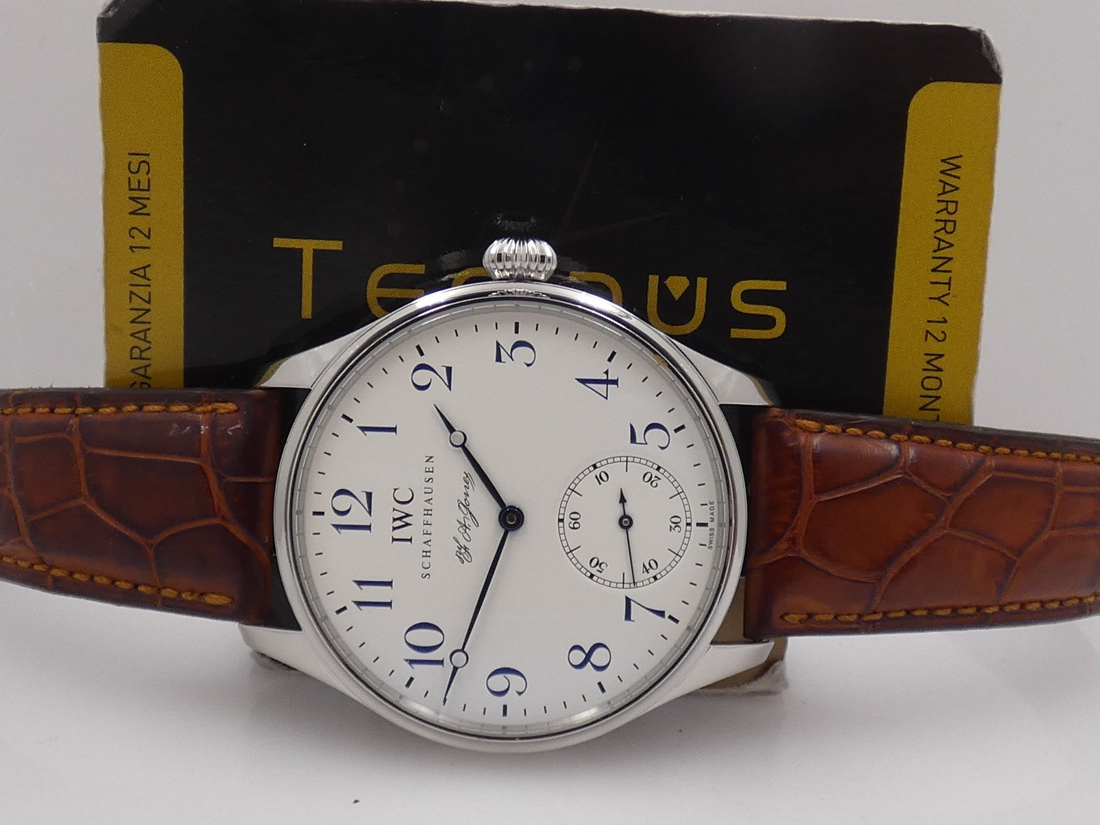 IWC PORTUGUESE F.A. JONES IW5442 FULL SET HAND WINDING LIMITED EDITION TOP WATCH
