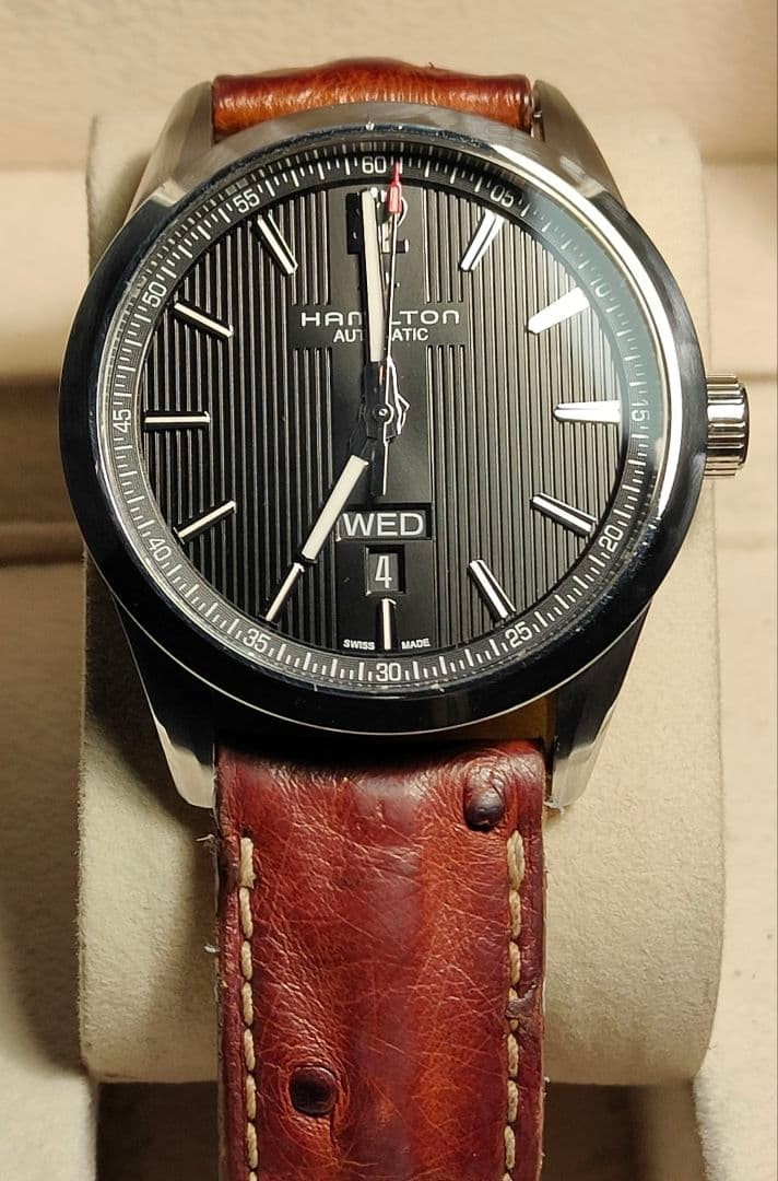 Hamilton Broadway Automatic Watch Jazzmaster Khaki - image 4