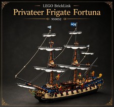 SELLADO (En manos) LEGO BrickLink Fragata Corsaria Fortuna 910059 BDP Serie 8