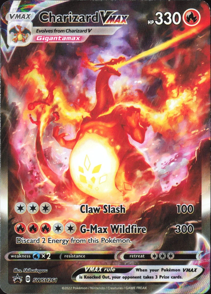 25+ Charizard VMAX SWSH261 SWSH: Sword & Shield Promo Cards for