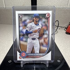 Topps 2025 Bowman Base Set Kevin Alcantara Chicago Cubs Rookie Baseball #95