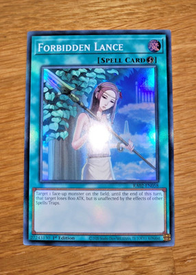 Yugioh Forbidden Lance RA02-EN058 Super Rare English 1st Edition