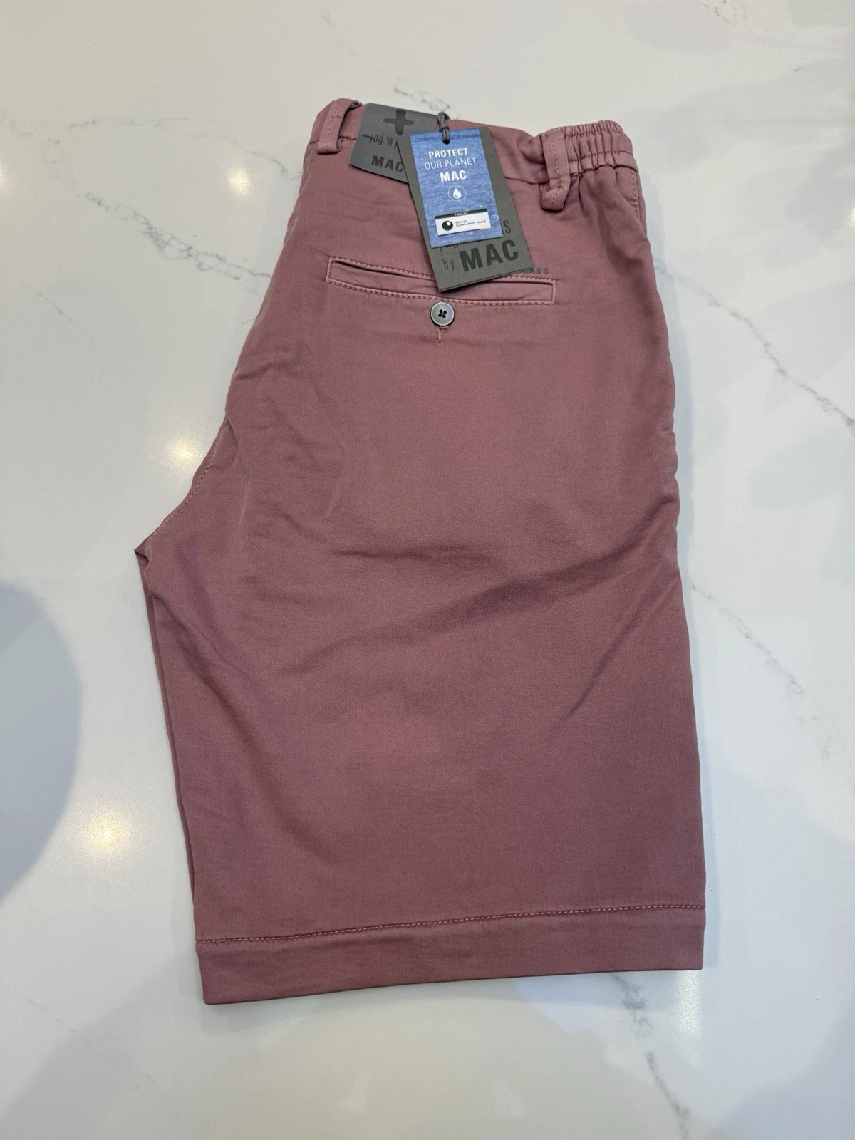 MAC Jeans Jog'n Jeans Shorts In Rose Pink - UK 30” - BNWT RRP £109