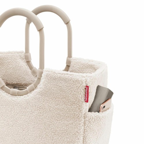 reisenthel loopshopper L Einkaufstasche Shopper Tragetasche Teddy Sand 25 L - Bild 4 von 6