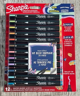 12 x Packung - Sharpie - Creative Marker | verschiedene Farben | Neu in OVP